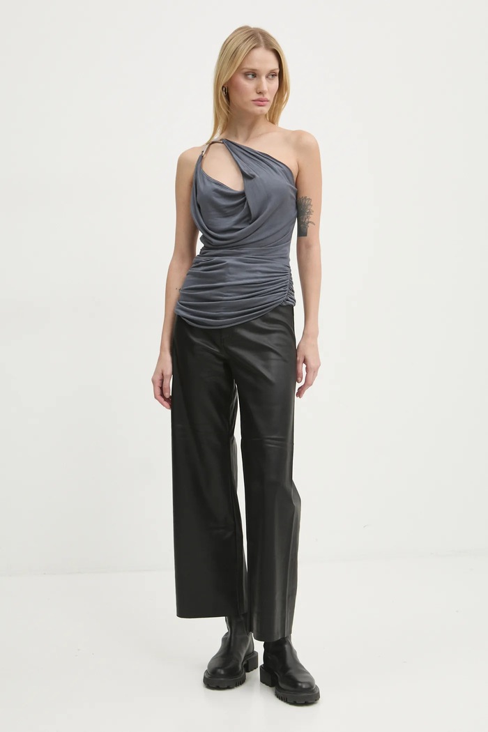 Rick Owens Lilies Bluza Rick Owens Lilies LI02D5120RV siva AW24