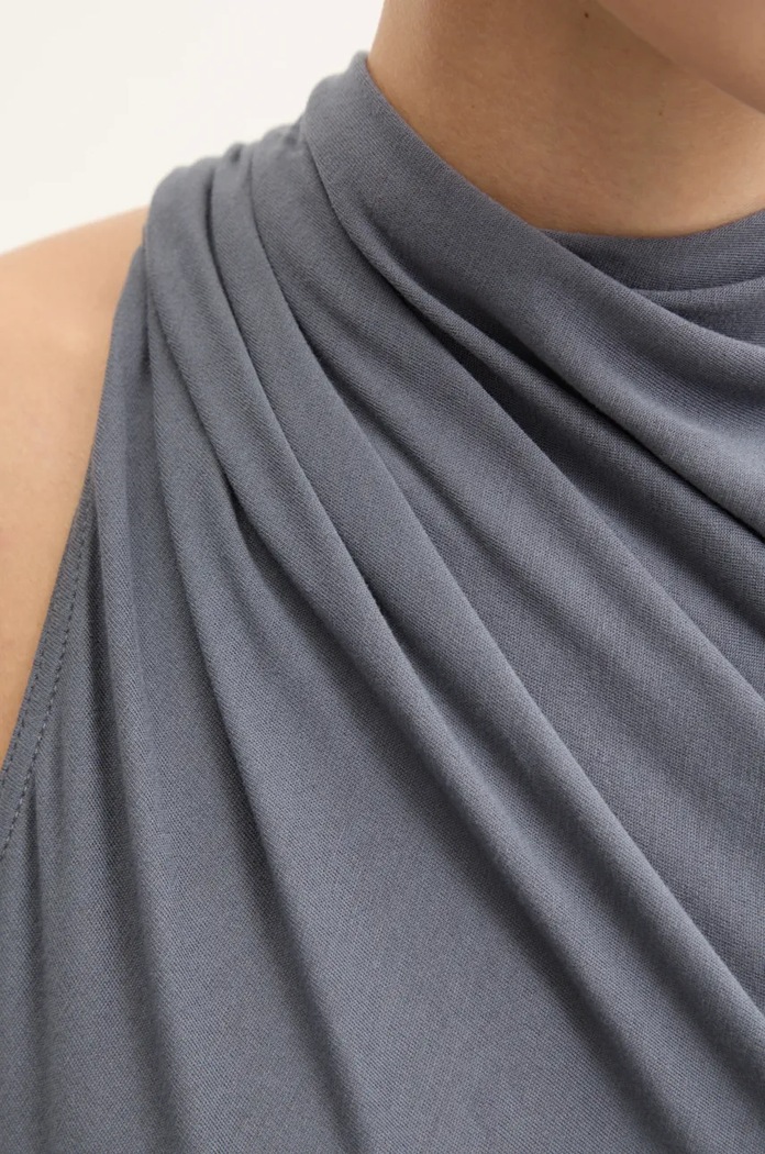 Bluza Rick Owens Lilies LI02D5121RV siva