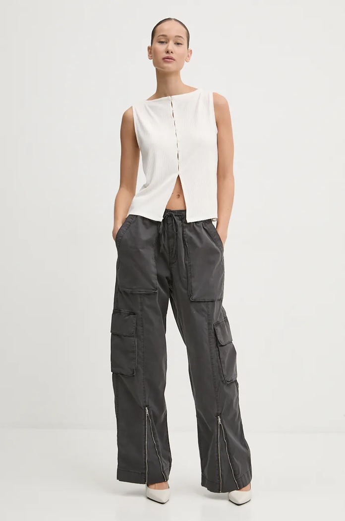 Top Abercrombie & Fitch KI139.4574.101 béžová AW24