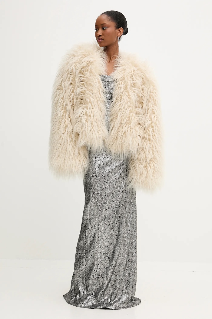Kabát PRESSIAT PRE315FW24 bílá AW25