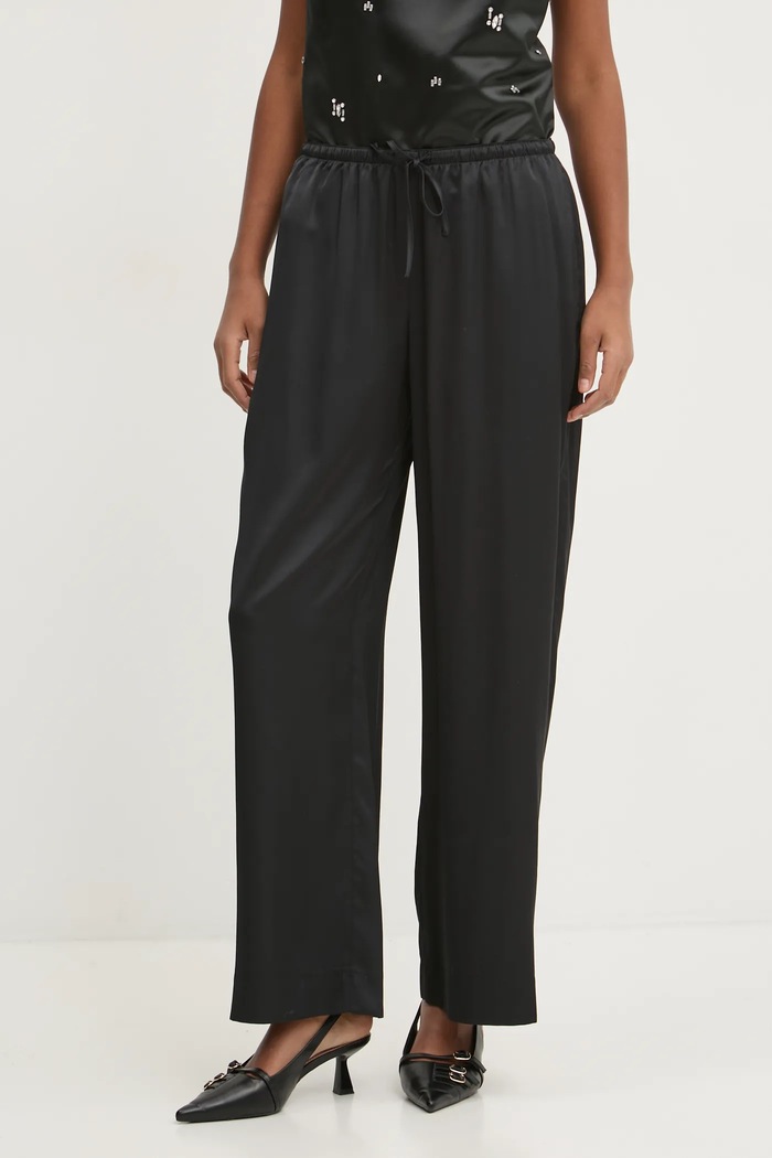 Παντελόνι Abercrombie & Fitch ψηλή μαύρο KI156.4594.900