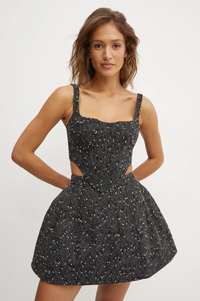 Top Bardot CORSET BUSTIER černá 56865TB3