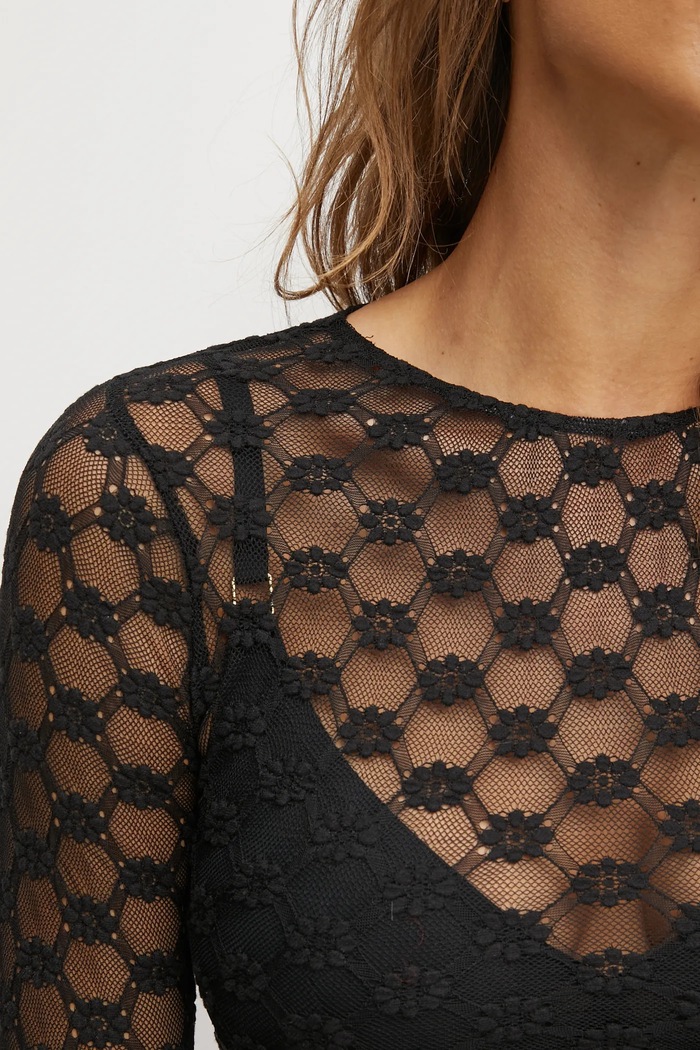 Bardot felső ADONI 59741TB fekete