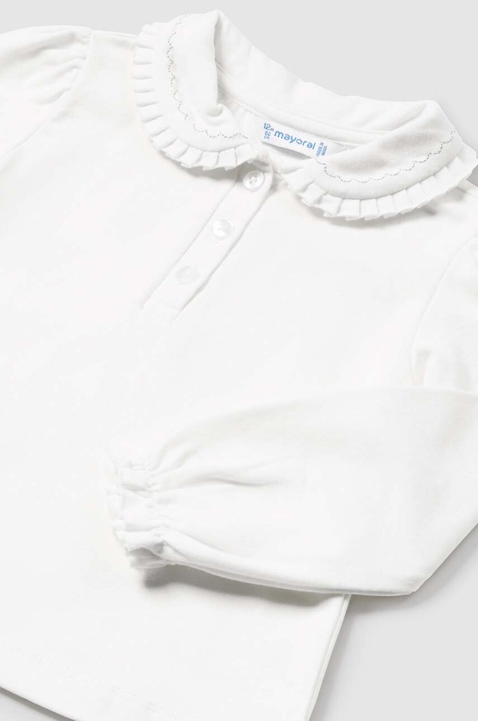 Mayoral bluza bebe 104.4D.Baby.9BYH bej AW24