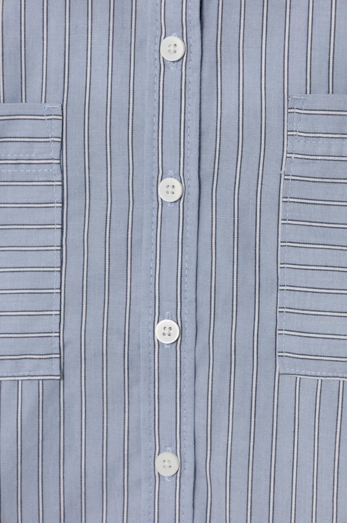 Κοριτσίστικα Παιδικό πουκάμισο Abercrombie & Fitch KI240.4033 μπλε