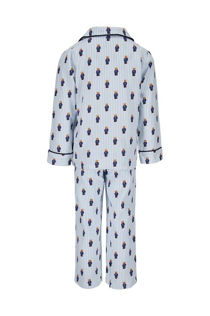 Dětské bavlněné pyžamo Polo Ralph Lauren 8P0149 modrá AA00