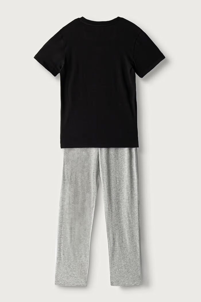 Calvin Klein Underwear Detské bavlnené pyžamo Calvin Klein Underwear B70B700500.9BYH sivá AW24