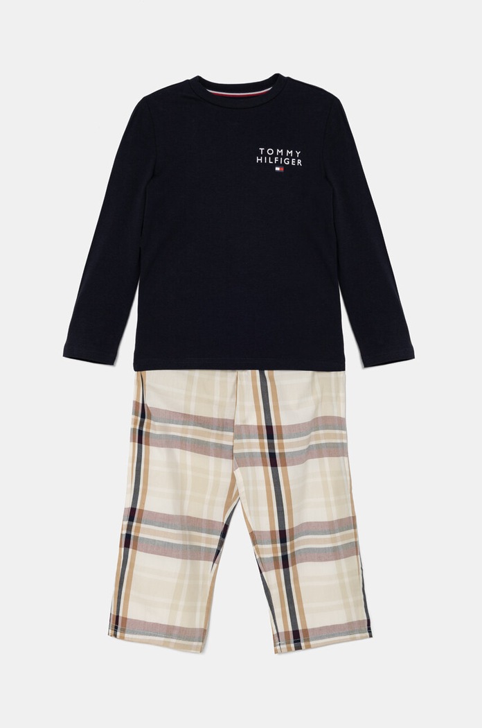 Dětské pyžamo Tommy Hilfiger sada námořnická modř UB0UB00572.9BYH