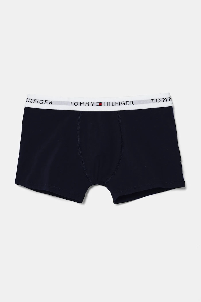 Otroške boksarice Tommy Hilfiger 2-pack UB0UB00549.9BYH mornarsko modra AW24