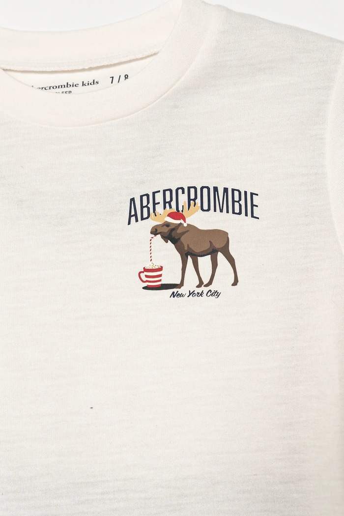 Abercrombie & Fitch piżama beżowy KI213.4021