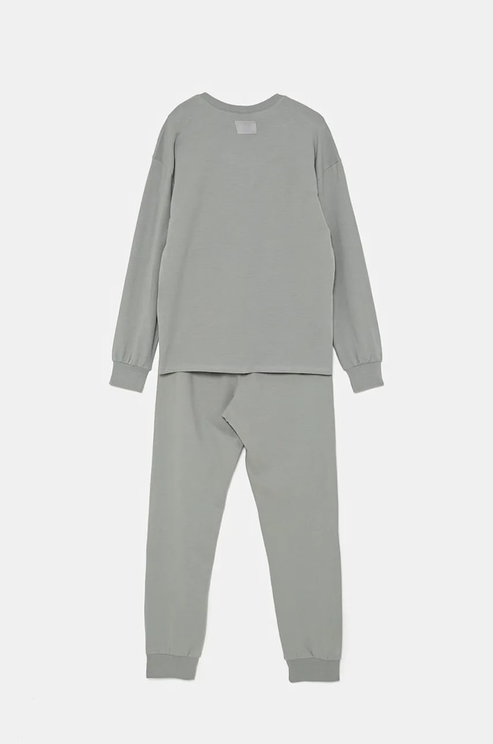 Детска пижама United Colors of Benetton 3DKE0P06Y.G.Seasonal сив AW24
