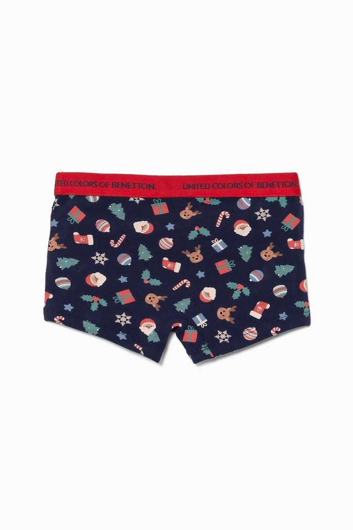 Детски боксерки United Colors of Benetton 3TRL0X01C.G.Seasonal тъмносин AW24