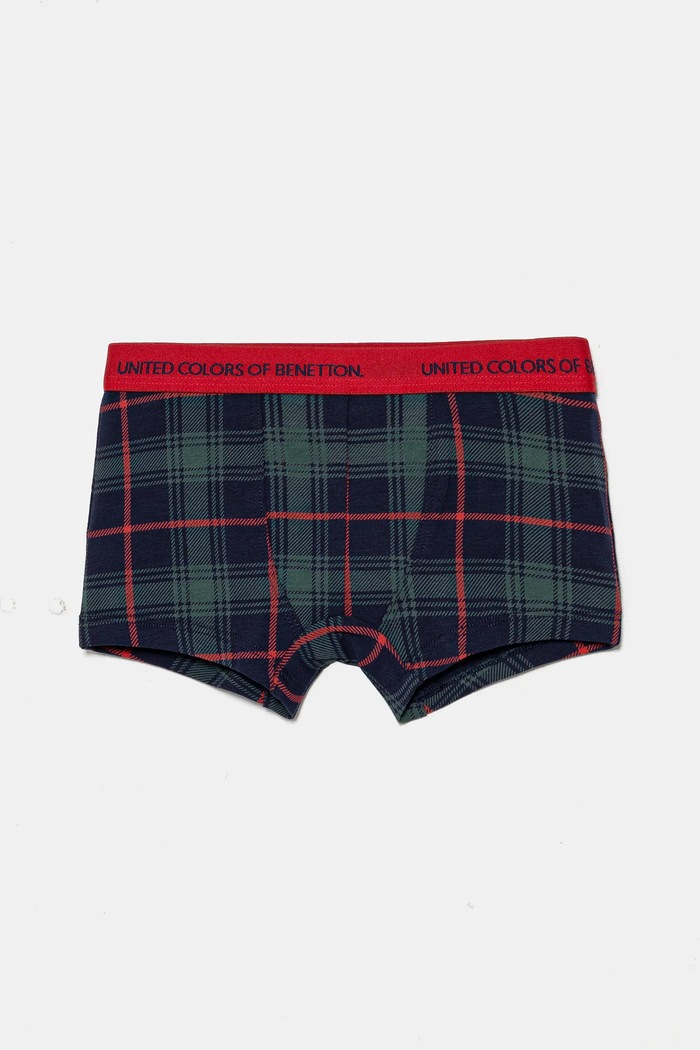 Dětské boxerky United Colors of Benetton přiléhavé boxerky zelená 3TRL0X01C.G.Seasonal