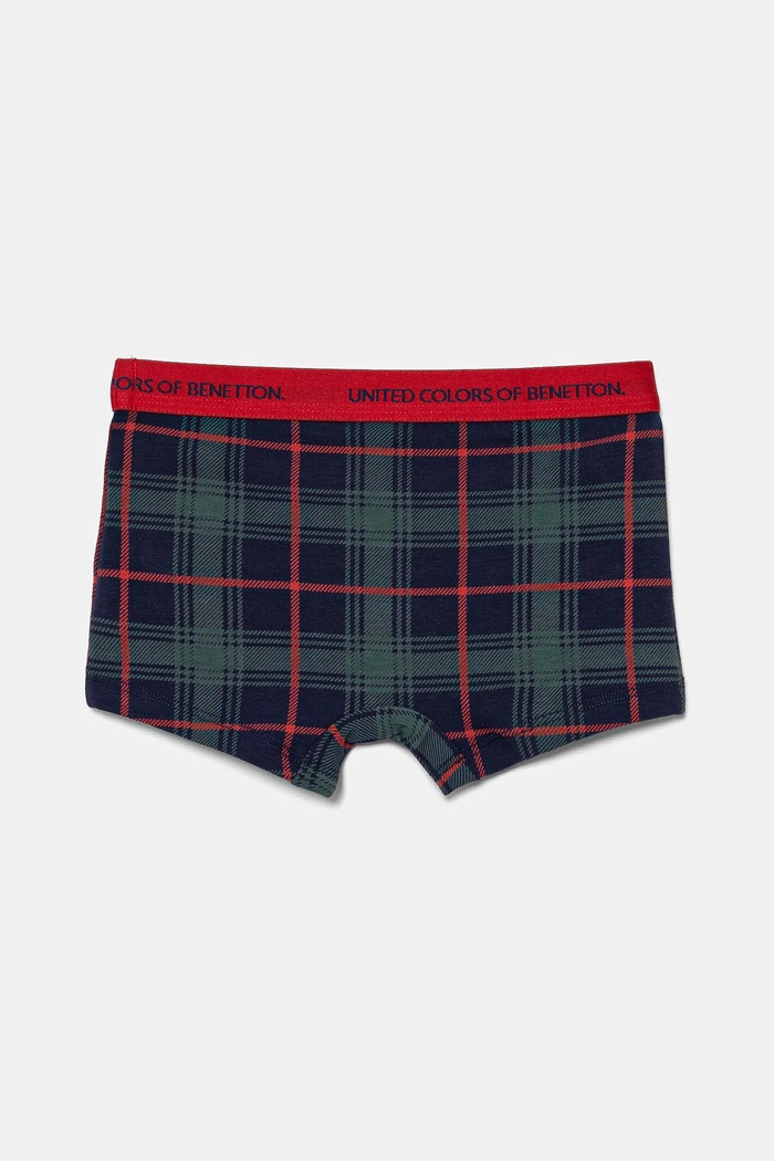 Dětské boxerky United Colors of Benetton 3TRL0X01C.G.Seasonal zelená AW24