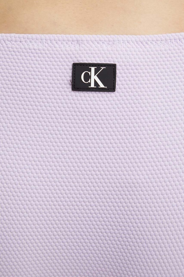 Oblačila Spodnji del kopalk Calvin Klein KW0KW02627 vijolična