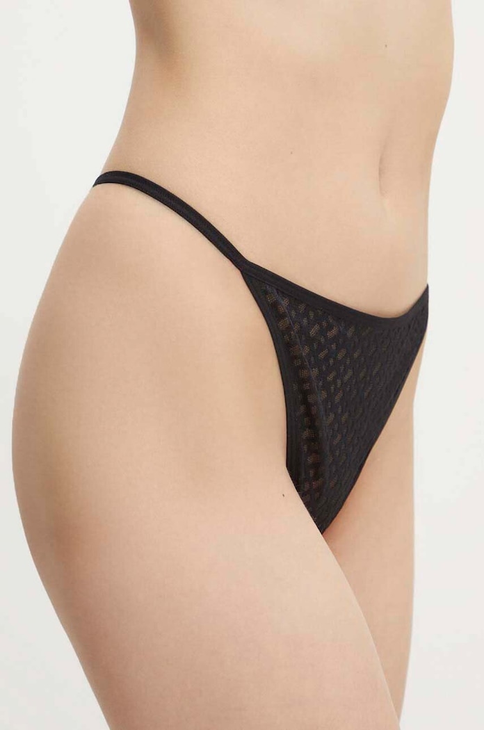 Стринги BOSS STRING B LACE 50520383 чёрный AW25