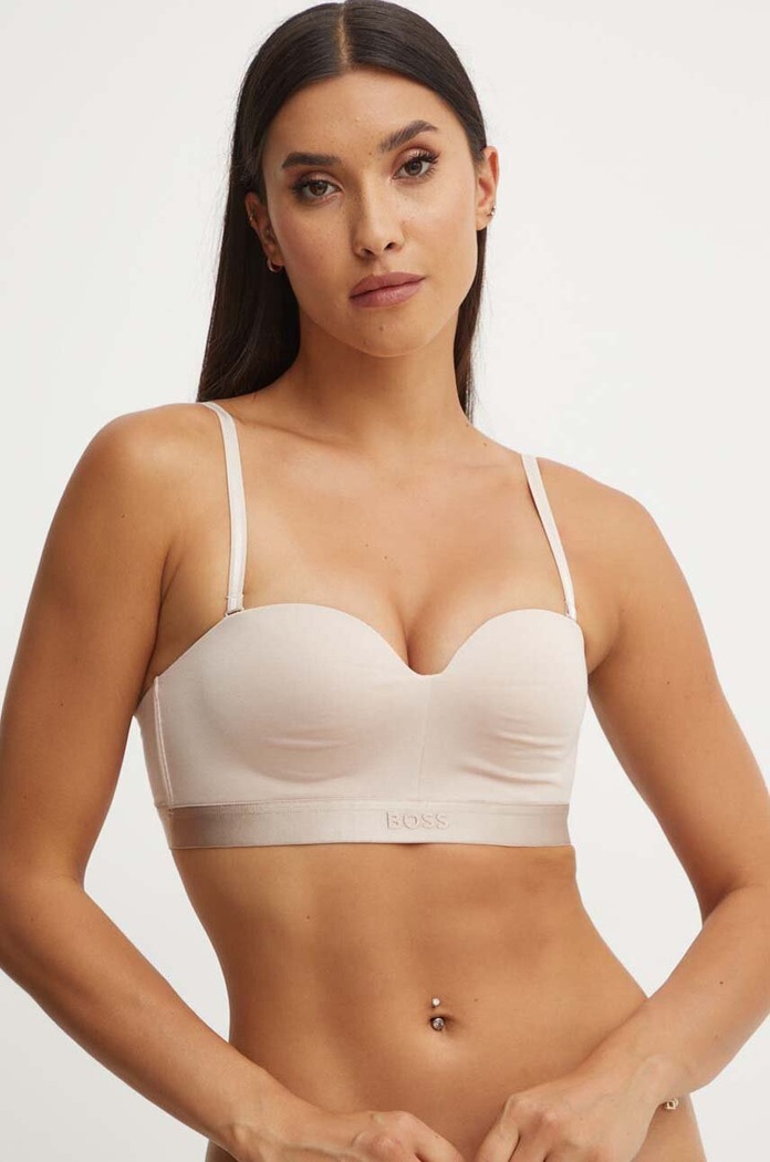 Îmbrăcăminte BOSS Sutien PUSH-UP WIRELESS BEA 50520415 bej