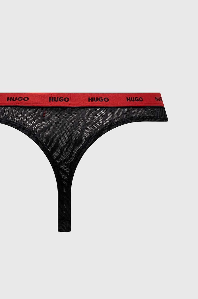 Ρούχα Στρινγκ HUGO 3-pack 50523829 μαύρο