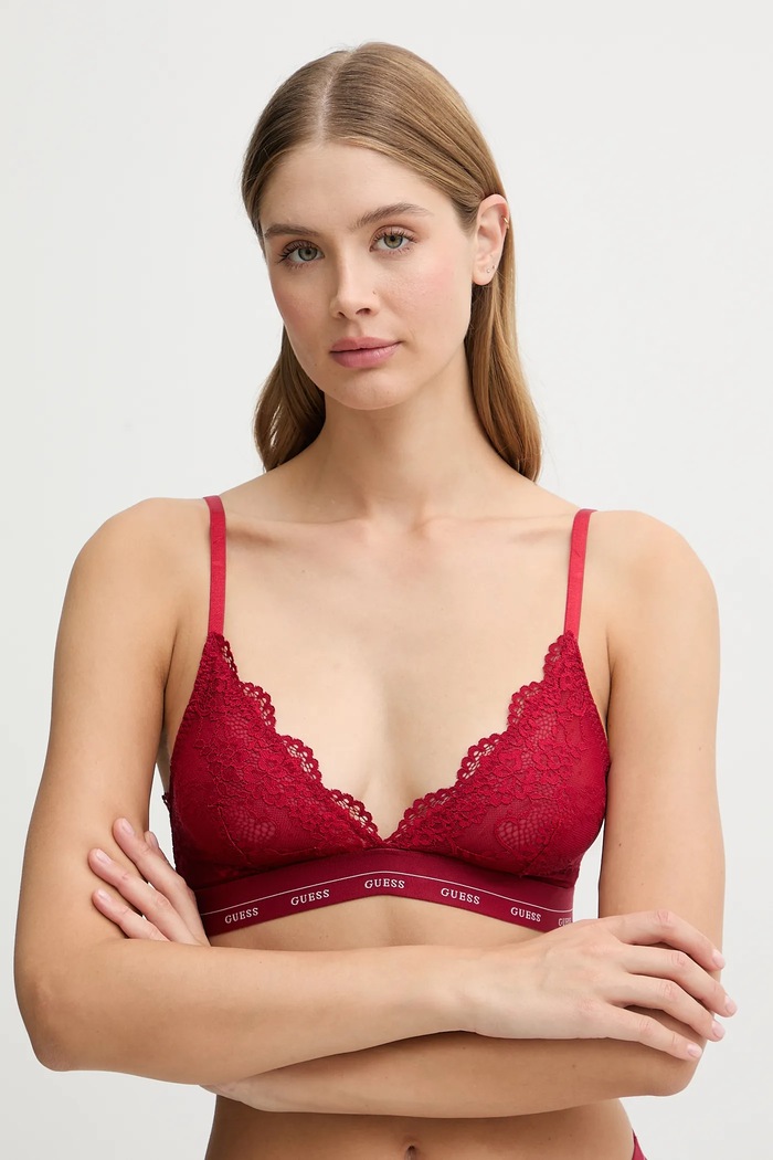 Guess podprsenka JANE burgundské O4YC00.PZ01C