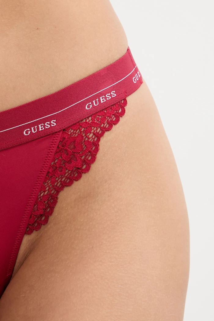 Guess chiloți full brief pentru femei JANE rosu O4YE00.PZ01C