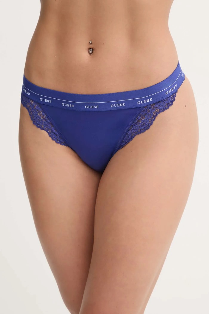 Guess gaćice za žene JANE pletivo plava O4YE00.PZ01C