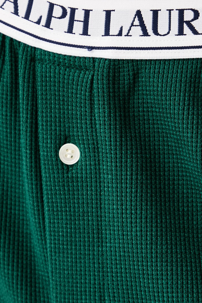 Polo Ralph Lauren Piżama dwuczęściowa damska z bawełną 4P0155