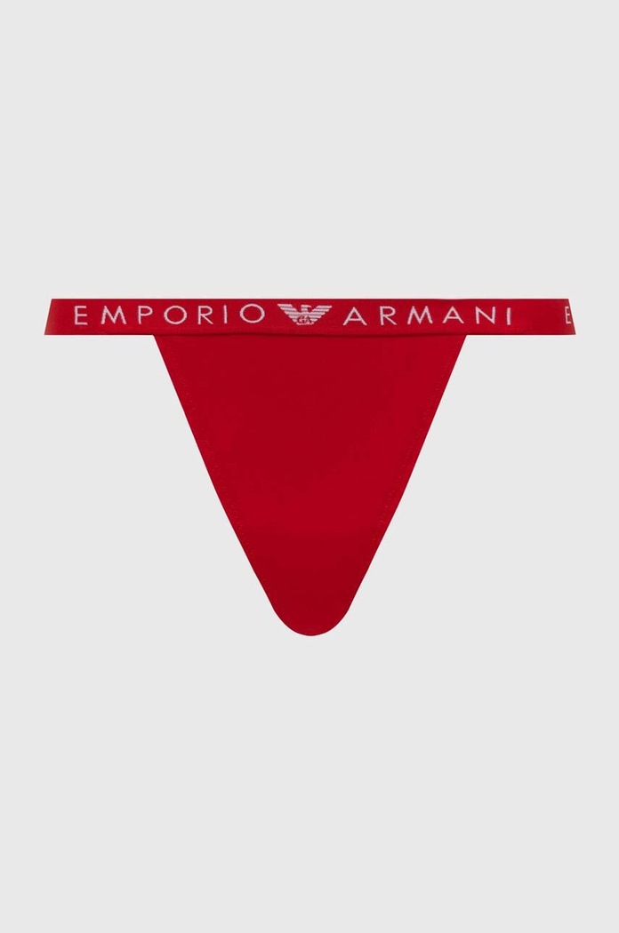Emporio Armani Underwear stringi 2-pack 164522.4F227 czerwony AW24