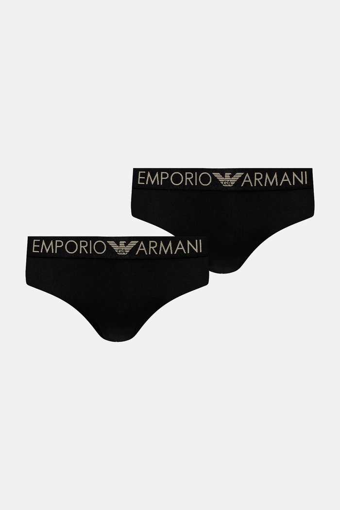 Kalhotky Emporio Armani Underwear 2-pack potisk černá 163334.4F235