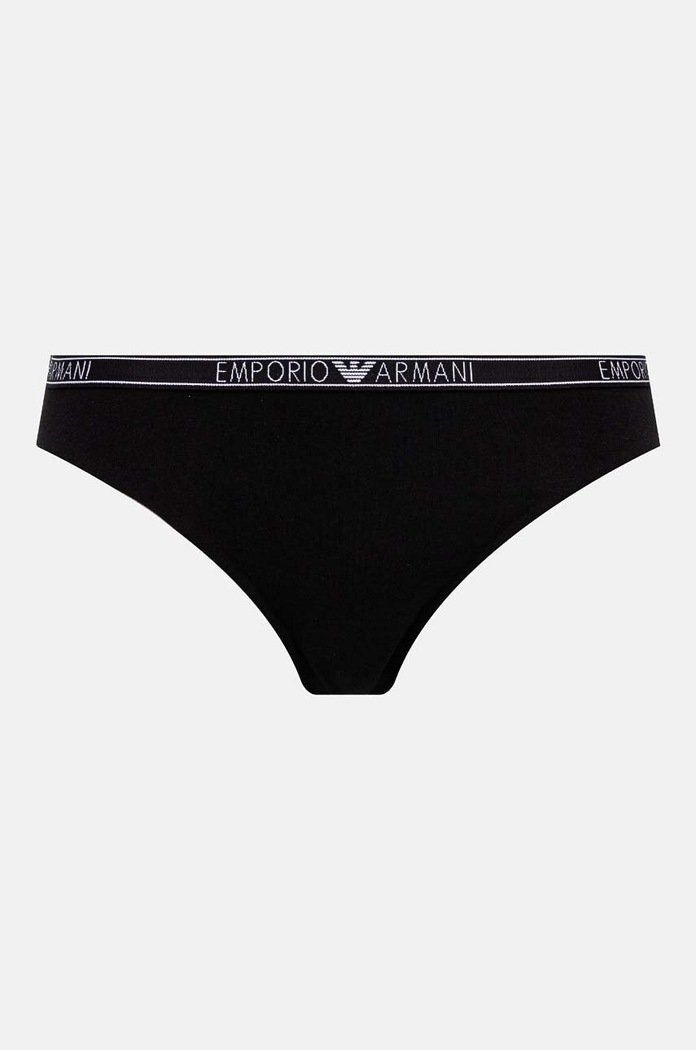 Brazilke Emporio Armani Underwear bez uzorka crna 164752.4F223