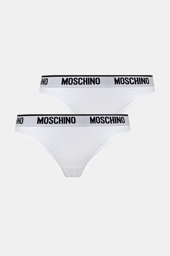 Spodnjice Moschino Underwear 2-pack Pletenina bela A1390.4406