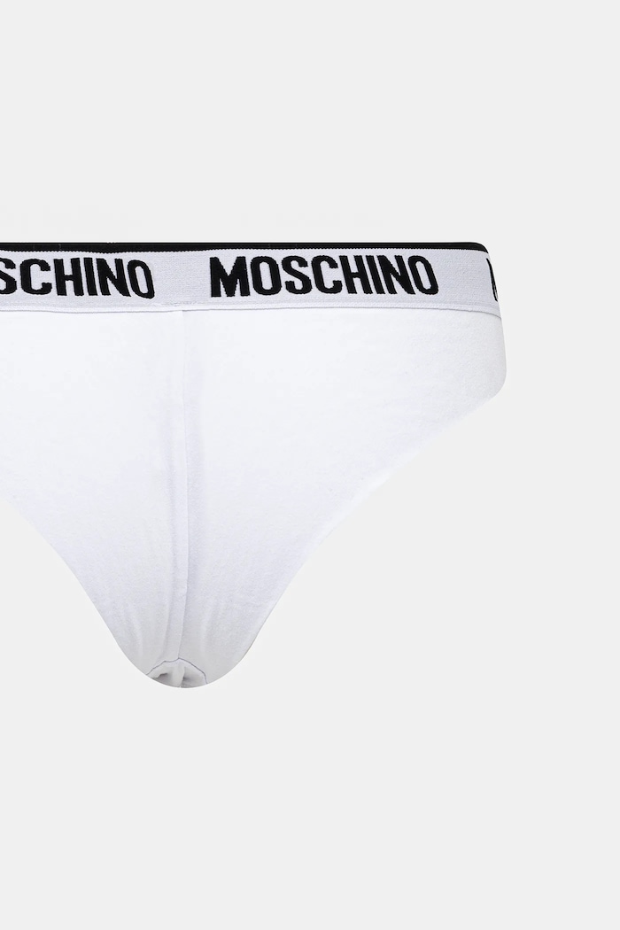 Oblačila Spodnjice Moschino Underwear 2-pack A1390.4406 bela