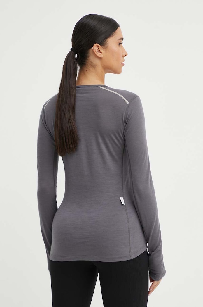 Ρούχα Ισοθερμικό μακρυμάνικο adidas TERREX Xperior Merino 150 HZ8558 γκρί