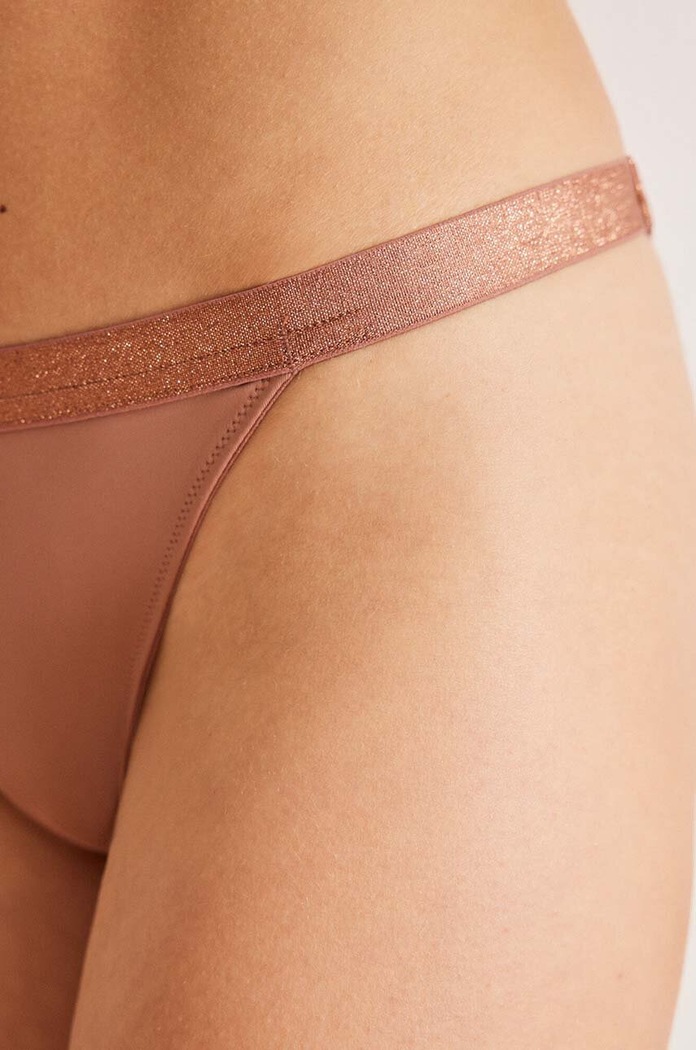 Ρούχα Σλιπ women'secret INVISIBLE HELANKAS 4987322 καφέ