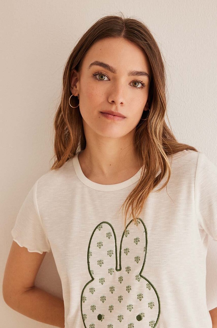 Abbigliamento women'secret pigiama Miffy 3137665 bianco