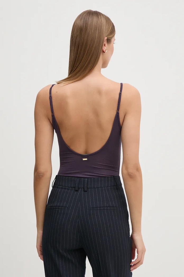 Oblečení Body United Colors of Benetton 3P2Y1B002 fialová