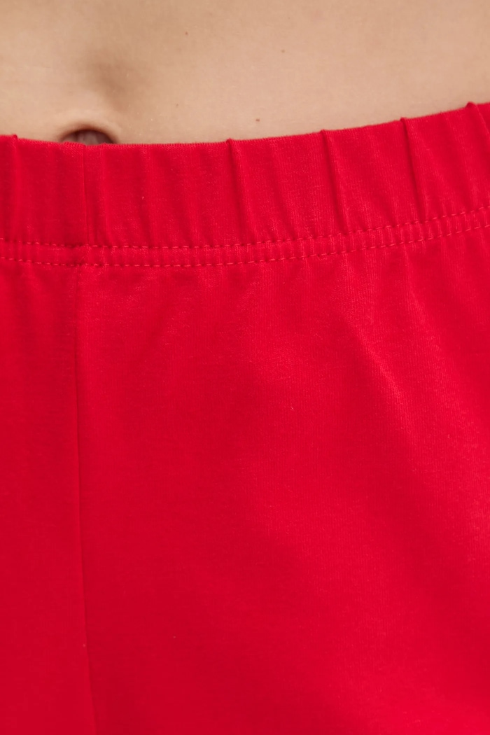 Pyžamové kalhoty United Colors of Benetton červená 3DKE3F04G