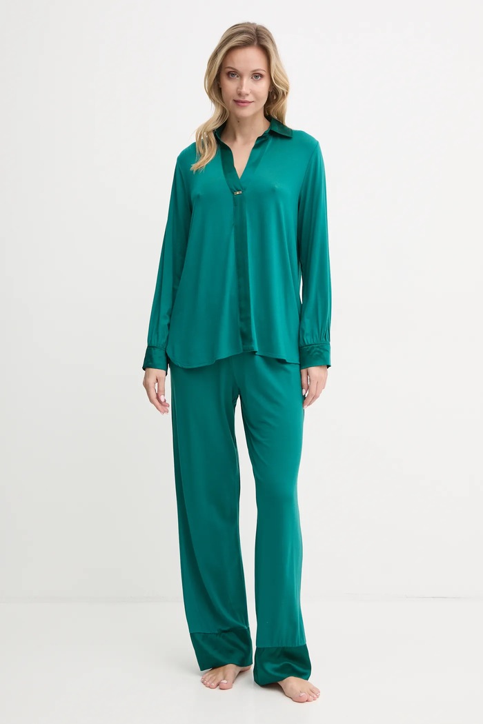 United Colors of Benetton bluza de pijama 3ZEW3M007 turcoaz NC24
