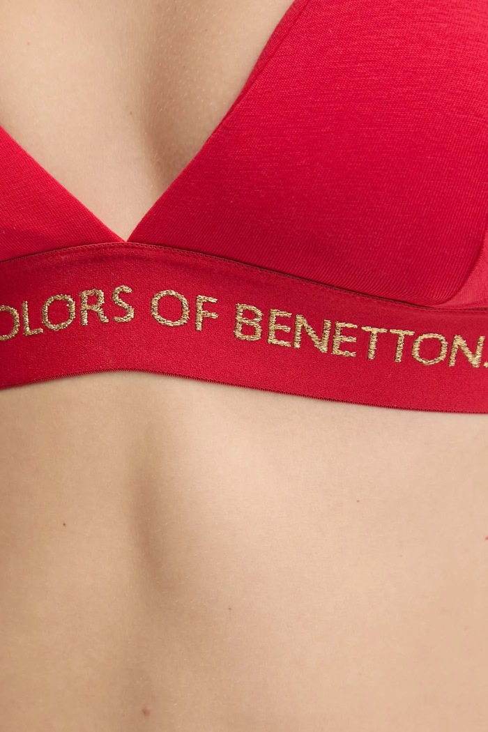 United Colors of Benetton biustonosz czerwony 3OP81R01O