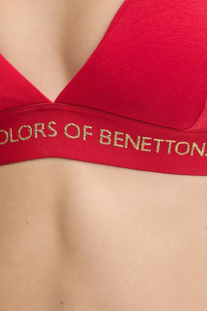 United Colors of Benetton biustonosz czerwony 3OP81R01O