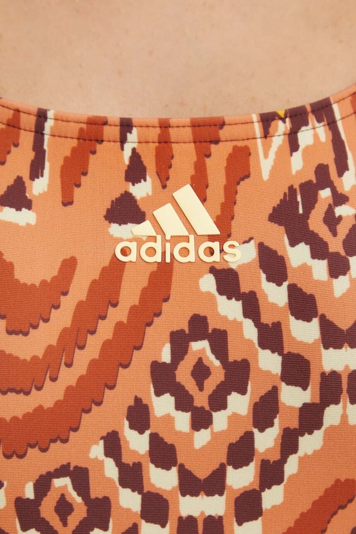 Ολόσωμο μαγιό adidas x Farm Rio πορτοκαλί IL7981