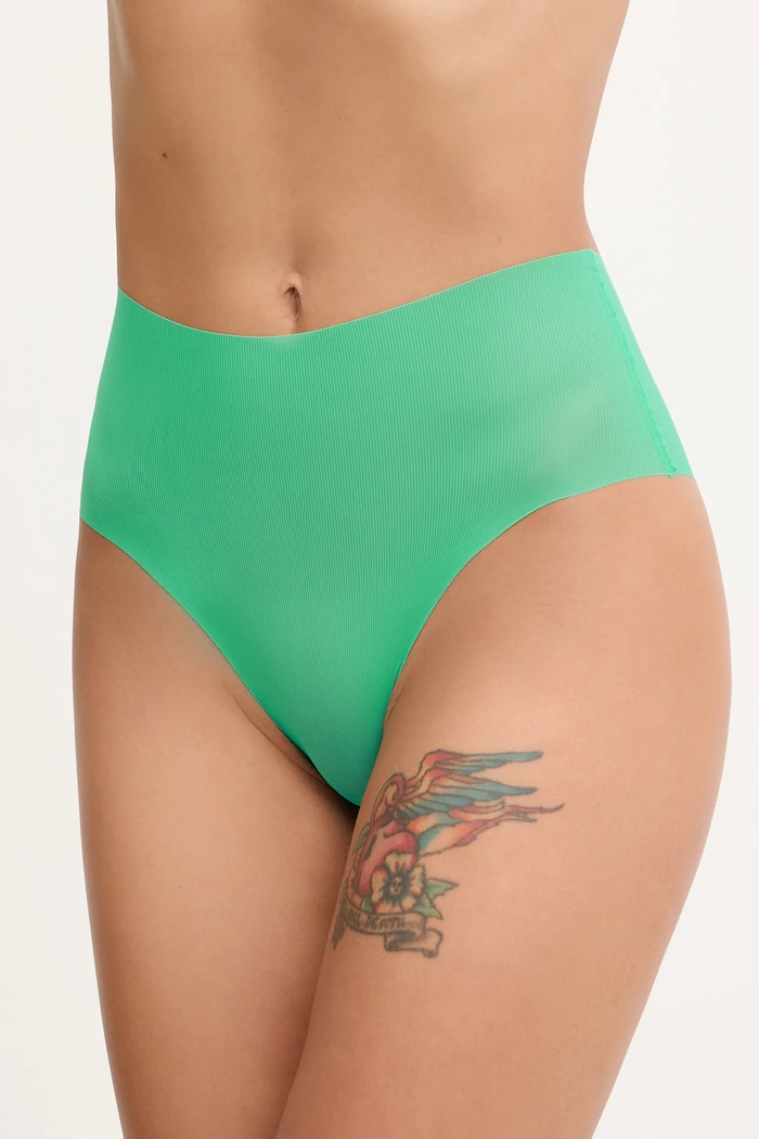 Chantelle chiloți full brief pentru femei figi verde C22HC7
