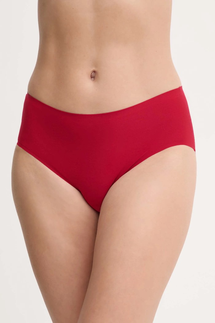 Chantelle figi damskie dzianina czerwony C26440