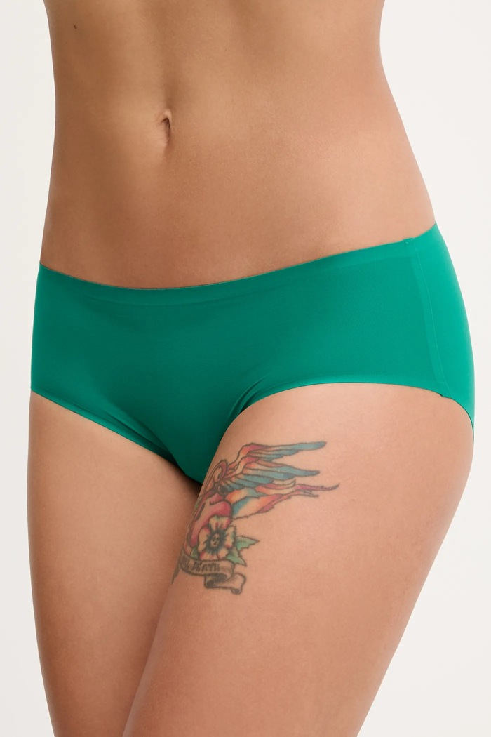 Chantelle chiloți full brief pentru femei figi verde C26440
