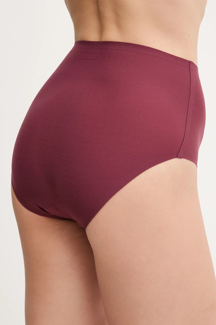Chantelle chiloți full brief pentru femei C26470 burgundia SS26