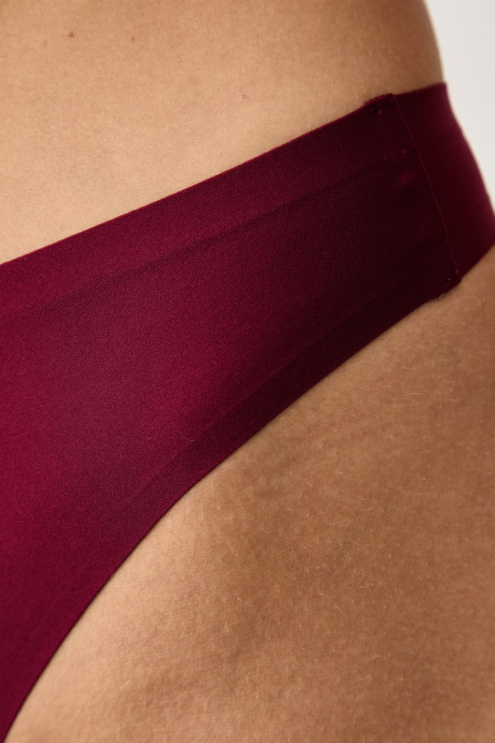 Odzież Chantelle Stringi damskie C26490 bordowy