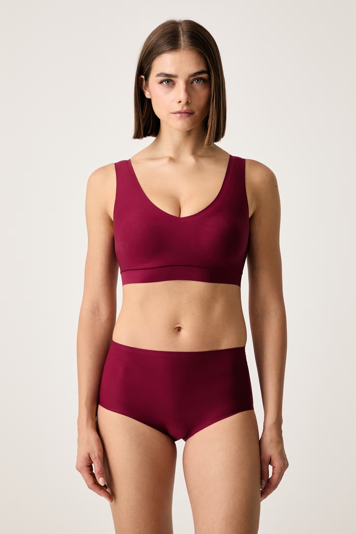 Chantelle Podprsenka C16A10 burgundské AA00