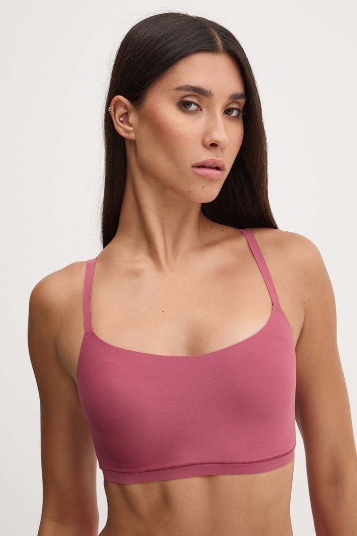 Chantelle bralette πλεκτό ύφασμα ροζ C16A20
