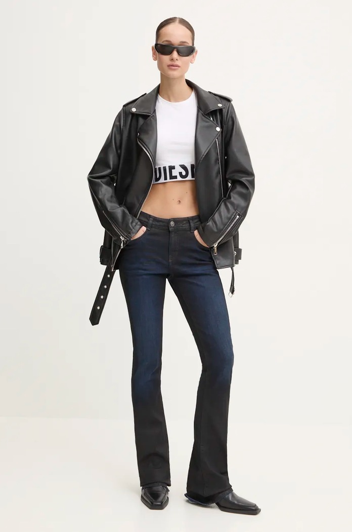 Tričko Diesel UFSB-COTTON-RACE-BRALETTE A14593.0HMAU biela SS26
