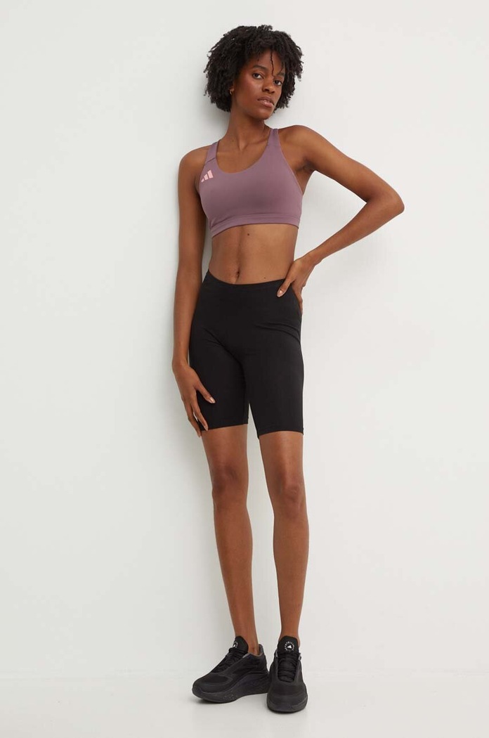Športová podprsenka adidas Performance Adizero Essentials JD8490 fialová AW24