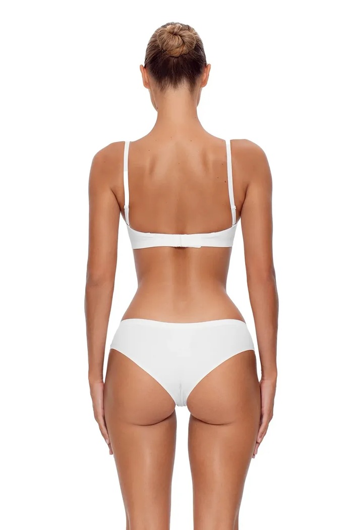 Oblačila Modrček GOD SAVE QUEENS SECOND SKIN BRA WIRE-FREE GSQ.135.114 bela